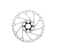 Shimano Disco de freno SM-RT64 Center Lock imám + dentado interior para Deore negro-plata 203 mm