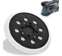 Disco abrasivo Bosch de 125 mm para disco abrasivo Bosch PEX 400 AE y PEX 300 AE - Placa de lijado Hook and Loop de con 8 agujeros, duradera y eficiente