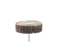 Disco Abrasivo De Aletas De Lijado De Grano 80 De 25-80 Mm For Vástago De 6 Mm, Compatible Con Accesorios Dremel, Herramientas De Pulido De Papel De Lija.(80mm)