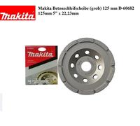 Disco abrasivo de hormigón Makita (grueso) 125 mm D-60682 125 mm 5" x 22,23 mm