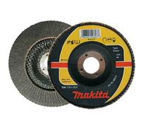 Disco abrasivo de láminas, makita, modelo 125 p40, para desbaste de m