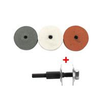 Disco Abrasivo De Pulido De 75 Mm Y 3 Pulgadas, Piedra De Amolar For Amoladora De Banco De Cerámica Y Metal, Compatible Con Herramientas Dremel.(3PCS set)