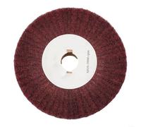 Disco abrasivo de pulido de la aleta de la aleta de la arena 320 de 5 pulgadas de nylon abrasivo para el acero inoxidable aluminio latón cobre