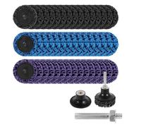 Disco abrasivo de tira de polietileno, disco de coral for amoladora, disco abrasivo for pulir pintura, eliminar óxido, limpiar, compatible con amoladoras angulares.(2in 35PCS Type3)