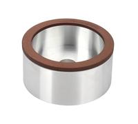 Disco abrasivo for pulir, disco de pulido de diamante de 100 x 20 mm, grano 150 n.°, for aleación, tungsteno, acero y cerámica(50mm)