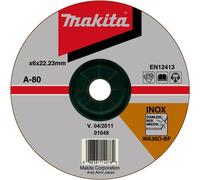 Disco abrasivo MAKITA acero inoxidable 230x6x22,23 mm A-80896