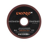 Disco abrasivo para cadena Dnipro-M GD-108 108x23x3,2 mm