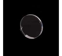 Disco acrílico redondo transparente, láminas acrílicas redondas lisas, placa acrílica multiusos for marco de fotos, adorno, 2 piezas(100x5mm)