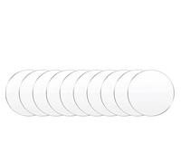 Disco acrílico transparente en blanco para joyería, forma redonda, 25 mm, 30 mm, 40 mm, 45 mm, 50 mm y 60 mm(60mm 20pcs)