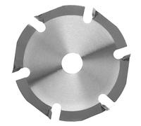 Disco Amoladora para Madera 125mm TCT con 3 Dientes Carburo de Tungsteno - Corte Rápido Profesional en Amoladora Angular para Carpintería y Trabajos en Madera