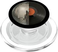Disco Ball LP Disco de Vinilo para Fiesta de cumpleaños, Baile Retro PopSockets PopGrip para MagSafe