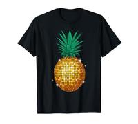 Disco Ball Piña Dancing Club Disco Dance Party Camiseta