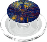 Disco Ball Van Gogh Arte Estudiante Pintura Amantes Maestro de Arte PopSockets PopGrip para MagSafe