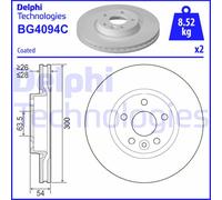 Disco BG4094C DELPHI para Ford Tierra Rover Volvo