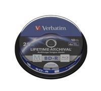 Disco Blu-ray Verbatim 43825 M-DISC 25 GB 4x Imprimible Pack 10 unidades