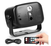 Disco bola luz de fiesta, luz discoteca controlada por la música con 60 motivos estroboscópicos, mini bola de discoteca LED para niños con mando a distancia para cumpleaños, boda, karaoke, noche