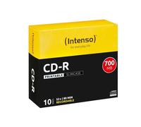 Intenso 1801622 CD-R 80 Virgen 700 MB 10 pc(s) slimcase Imprimible (Video Game)