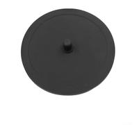 Disco Ciego Espresso 58mm Filtro Backflush Goma Silicona para Máquina Café E61 para rancilio Mantenimiento Diario para elimina Aceites 2 Unidades Negro Calor(57mm)