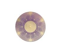 Disco Cimático 963 Hz autocontrol/espíritu - 2 caras, oro/cobre, cera de abejas - expresión - Frecuencia Sagrada Solfeggio - Helicóx