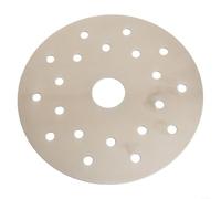 Disco conductor de calor para estufas de inducción, funciona con ollas de vidrio y cacerolas de acero inoxidable para un rendimiento estable (16,5 cm)