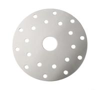 Disco conductor de calor para estufas de inducción, funciona con ollas de vidrio y cacerolas de acero inoxidable para un rendimiento estable (14,8 cm)