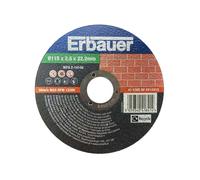 Disco corte piedra 115x2,5 mm erbauer