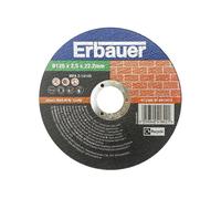 Disco corte piedra 125x2,5 mm erbauer