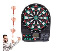 Disco dartial con pantalla de puntos automáticos, pantalla LCD, deportivo, juego de dardos | Electronic Darts Point Counter para el hogar, el bar, el círculo de amigos, la sala de ocio,