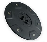 Disco de accesorios para robot cortacésped compatible con Easilife Go para Sileno para Minimo para cortacéspedes robóticas Aspire 180 x 43 mm, acero negro