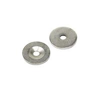 Disco de Acero de Countersunk Para Usar Imanes, Obras de Arte Colgadas O Tableros de Notificación - Agujero de 23mm de Diámetro x 2mm de Espesor x 4.2mm - Paquete de 10