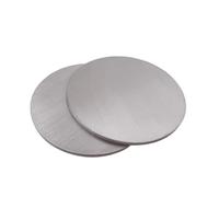 Disco de acero inoxidable Círculo reflexivo de aluminio de la hoja 1060 H14 del disco redondo de aluminio for el pote(OD120X6mm 1pc)