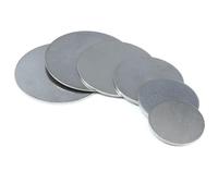 Disco De Acero Inoxidable De 7 Mm -90 Mm, Placa De Acero Redonda Pequeña Y Sólida, Disco De Hoja De Metal Circular De 1,8 Mm De Espesor(40mm (2Pcs))