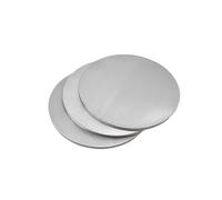Disco de Acero Inoxidable, Placa Redonda de aleación de Aluminio 6061, Chapa de Acero Circular para Bricolaje CNC, Metal, Espesor 0,5/1/1,5/2/2,5/3/4/5/6/8 mm, diámetro 100-350 mm (diámetro