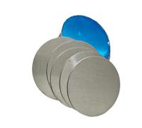 Disco de acero inoxidable Placa redonda de aluminio de 50mm ~ 300mm de diámetro, disco de hoja Circular 6061, espesor de Metal DIY de 1/2/3/4/5mm(Dia 50x1mm 5pcs)