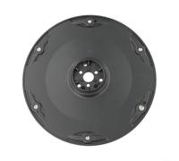 Disco de acero para Mammotion para Luba 305 310 315X 405 410 415X 535, pieza de repuesto 585296901, 197 x 25,5 mm, negro