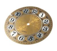 Disco de aluminio con esfera de reloj de 180 mm de diámetro con números arábigos legibles diseñado para proyectos de reloj de pared hechos a mano