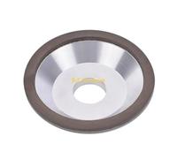 Disco De Amolar Cóncavo Con Revestimiento Metálico De Grano 180 Compatible Con Y1AD, Repuesto For Metalurgia De Carburo.(10x3mm)