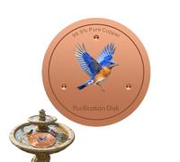 Disco de baño de aves de metal Placa Limpiadora