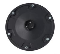Disco de cabezal de corte para cortacésped diseñado para Dreame A1 A1 600 600, modelos robóticos, construcción de polipropileno, 190,3 x 29,3 mm, pieza de repuesto negra Ensur