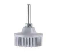 Disco de Cepillo de Cerdas Cepillo Abrasivo de Goma de 2 Pulgadas Pulido Muela Abrasiva Para Eliminar Rebabas de Óxido Cepillo de disco de taladro eléctrico cepillo abrasivo de goma esmeril