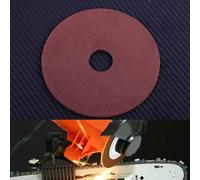 Disco de cerámica de 105 mm para mantenimiento de cadena de motosierra, se adapta a cadenas de paso de 3/8 pulgadas y 325 comúnmente encontradas en sierras de gasolina y herramientas de cadena de