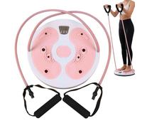 Disco de cintura giratorio, ejercicio de abdominales y abdominales, disco giratorio con recuento de calorías, para el hogar, gimnasio, oficina, entusiastas del fitness, trabajadores, principiantes