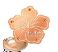 Disco de cobre de 3,94 pulgadas, purificación Panel Weatherproof | Bird Bath Cleaner for Home Backyard Garden Courtyard Homeowners Gardeners Enthusiasts