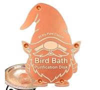Disco De Cobre Para Baño De Aves Disco Universal De Cobre Todo | Disco de Agua Limpia para Baños de Pájaros Exteriores para Jardín Exterior Patio Cour Cour Prairie Balcón