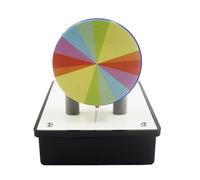 Disco De Colores De Newton Modelo Educativo De Ciencias Modelo De Enseñanza De Física Disco Solar De Siete Colores Exhibición Principio De Síntesis De Luz Síntesis Del Disco De Siete Colores De Newto