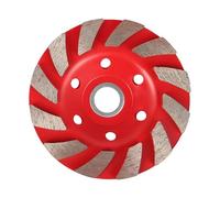 Disco de copa de diamante, disco de pulido de diamante, disco de tallado de madera, disco de pulido de hormigón, granito, piedra, disco de cerámica, herramientas rotativas eléctricas(100mm red)