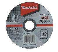 Disco de corte de aluminio MAKITA 115x1x22 mm B-45325