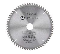 Disco de corte de carburo de tungsteno 180 mm 60 dientes para acero, aluminio, madera, plástico