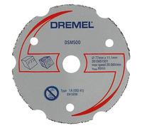 Dremel Disco de corte DSM500 para DSM20 Hoja circular 20 mm para cortes rectos e inmersión