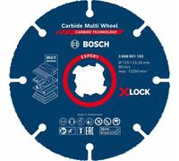 Disco De Corte de Carburo Multi Material Bosch Pasador diam.125 MM X 22,23 x 1C